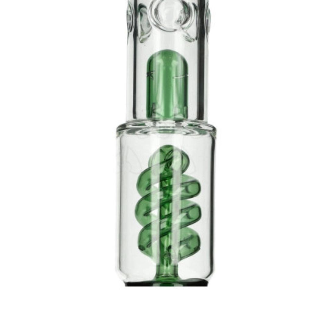 Bongo GG BEAKER BONG GREEN Grace Glass 35 cm - obrazek 3