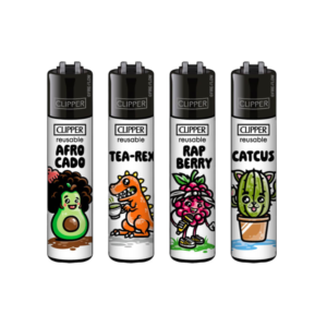 Clipper Lighters Classic Cute Weed