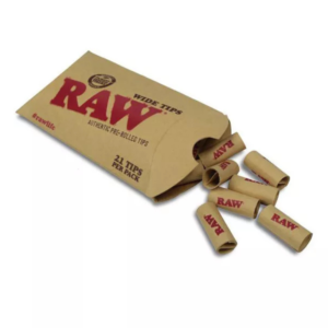 Filtry RAW PREROLLED CONE TIPS 100 szt. w opakowaniu