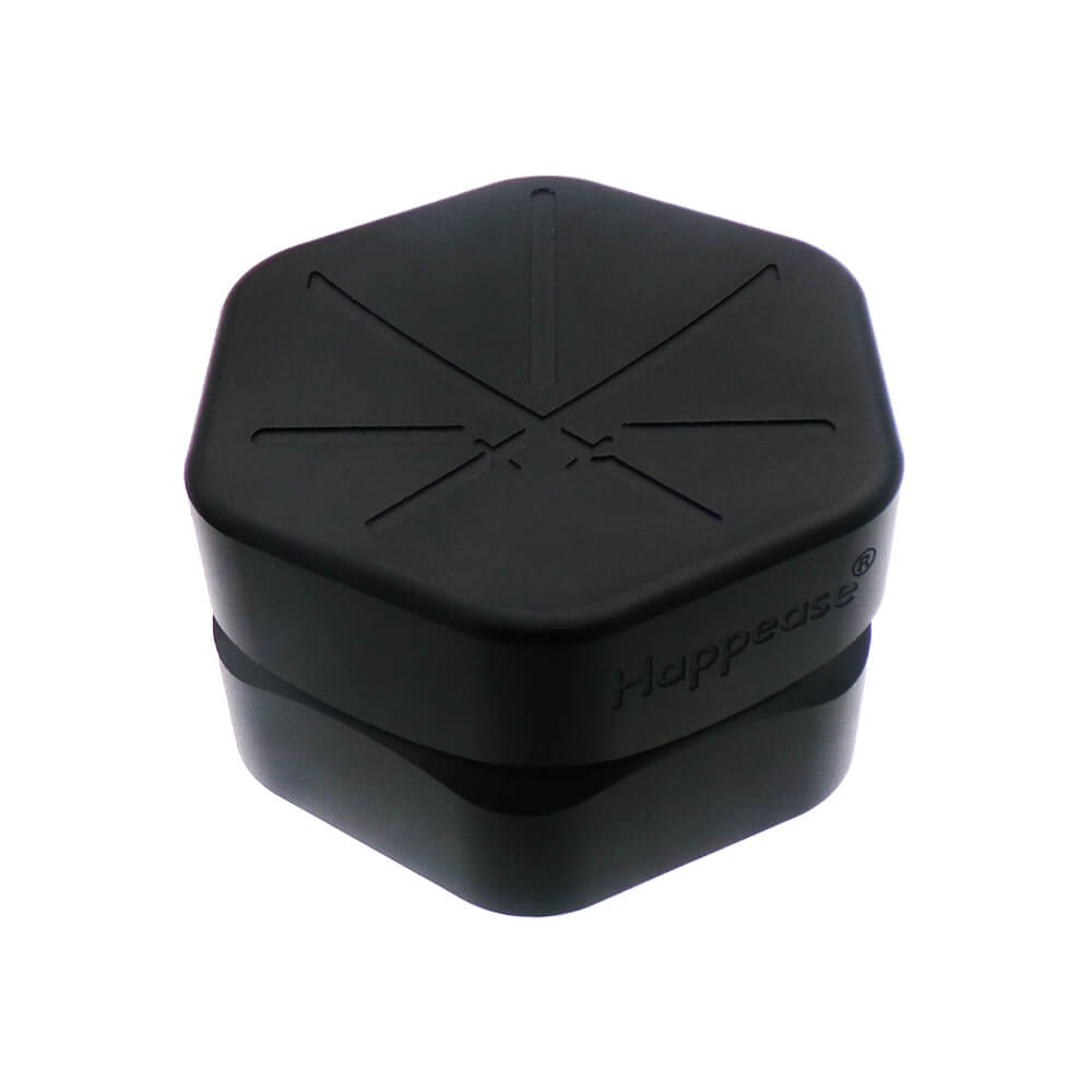 Katana Aluminium Grinder Black 2 Parts – 60mm - obrazek 4