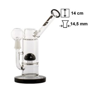 BONGO SZKLANE CZARNY GRZYB SIDECAR OIL 14 CM