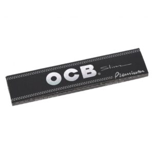 Bibułki OCB BLACK King Size Slim Premium Białe