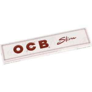 Bibułki OCB WHITE Slim białe
