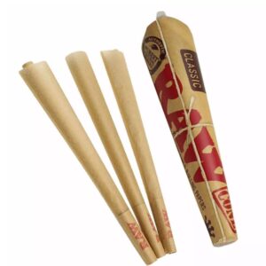 Bletki RAW Cone King Size 3 szt. gotowe do nabicia