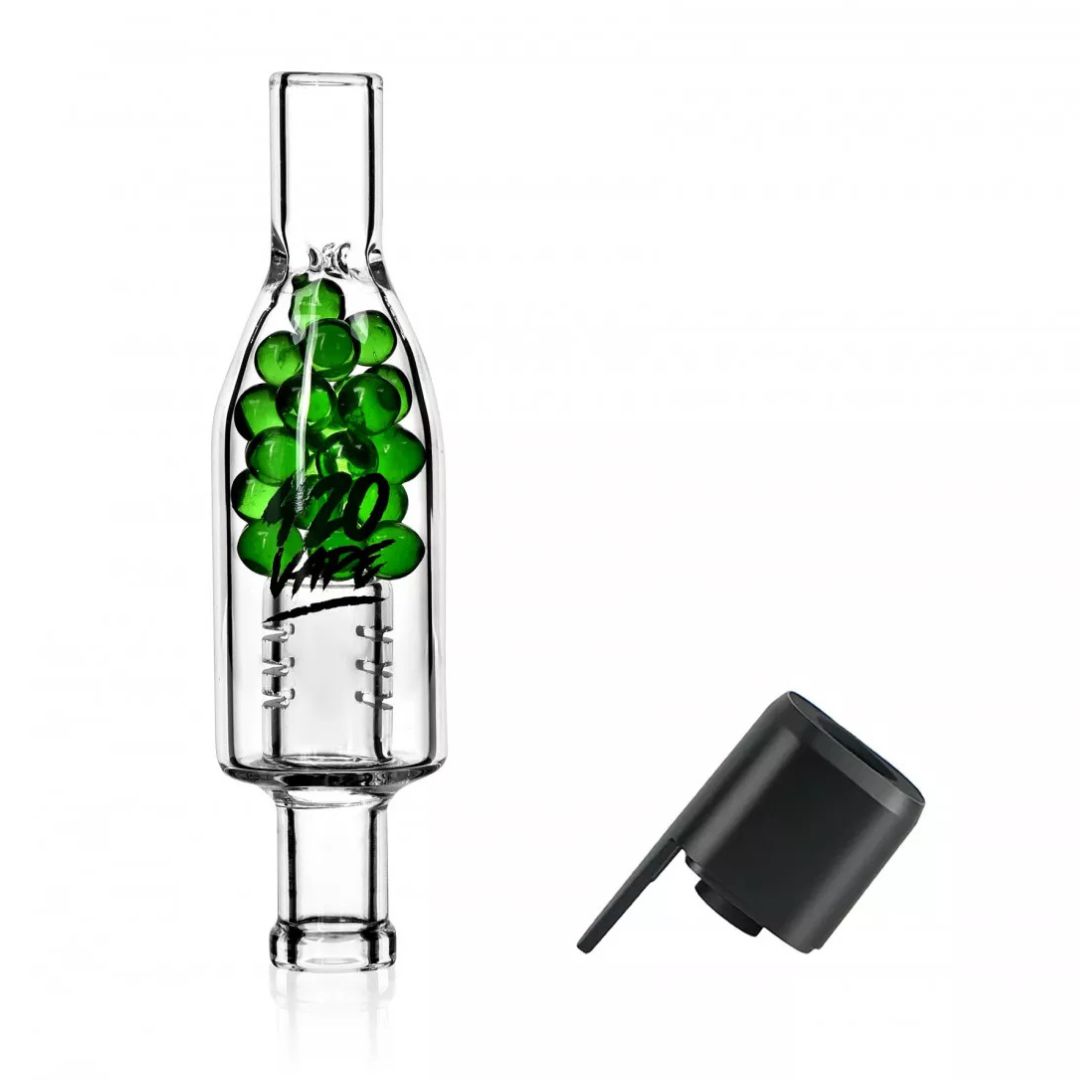 Ustnik JET + adapter do waporyzatora V3 PRO+ 420VAPE GREEN - obrazek 4