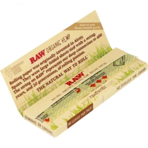 RAW ORGANIC SINGLE WIDE bibułki SW
